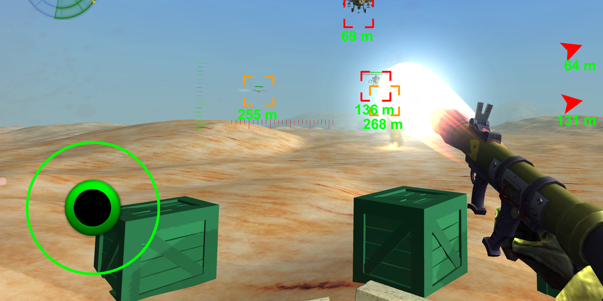 Bazooka Shooter 3D - Gameplay image of android game
