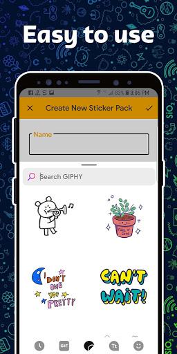 Animated Sticker Maker‏ - Image screenshot of android app