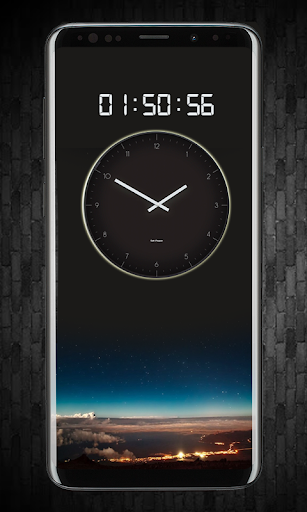 clock widget Always on Display - Image screenshot of android app