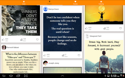 Always Positive - Daily Motiva - Image screenshot of android app