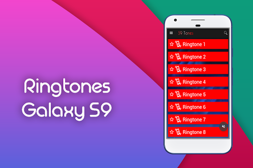 Galaxy S9 Tones - عکس برنامه موبایلی اندروید