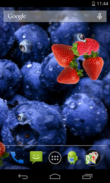 Berries Live Wallpaper - Image screenshot of android app