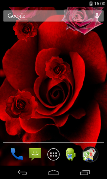 Roses Live Wallpaper - Image screenshot of android app