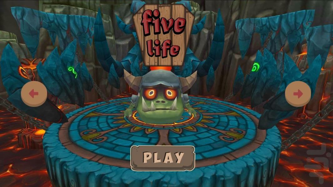 FiveLife 3D Online Endless runner - Gameplay image of android game