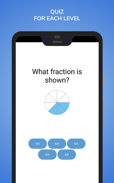 Fraction for beginners - عکس بازی موبایلی اندروید