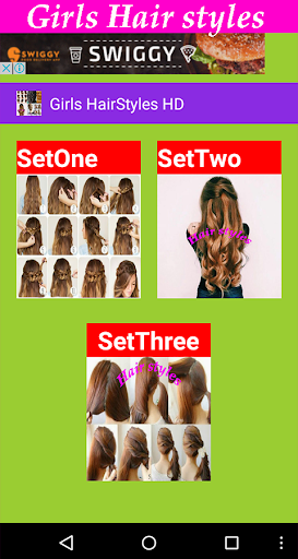 Girls Hair Styles 2022 - Image screenshot of android app
