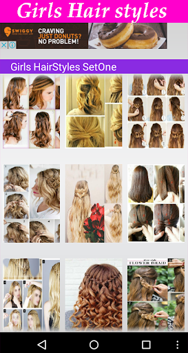 Girls Hair Styles 2022 - Image screenshot of android app