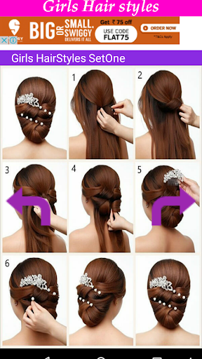 Girls Hair Styles ۲۰۲۲ - عکس برنامه موبایلی اندروید