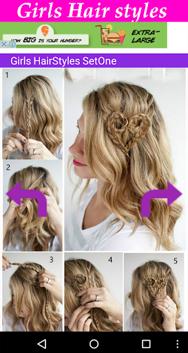 Girls Hair Styles ۲۰۲۲ - عکس برنامه موبایلی اندروید