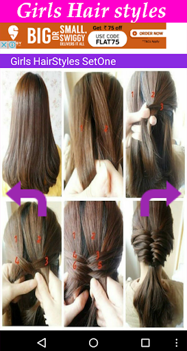 Girls Hair Styles ۲۰۲۲ - عکس برنامه موبایلی اندروید