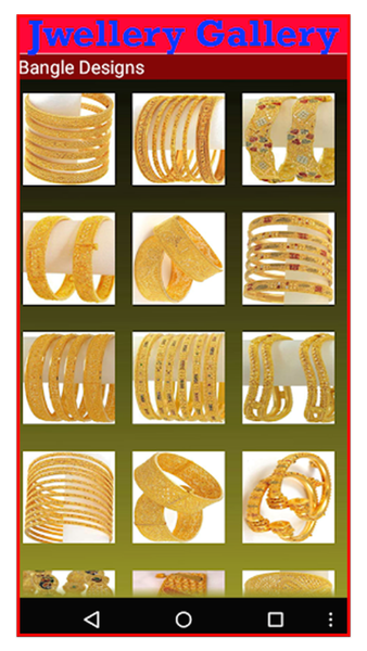 Jewellery Design Gallery - عکس برنامه موبایلی اندروید