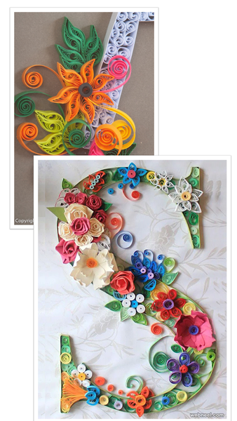 Quilling Art Design Gallery - عکس برنامه موبایلی اندروید