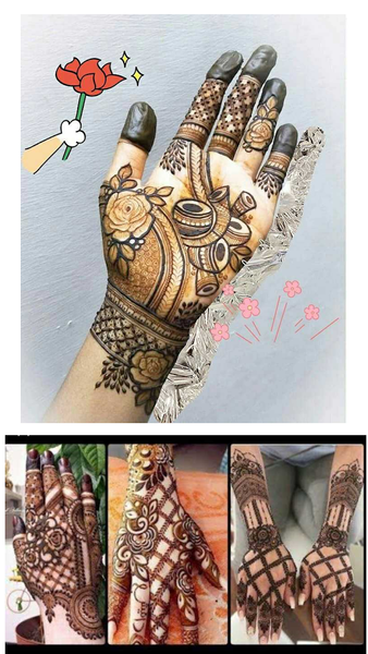 Simple Mehandi Designs HD - Image screenshot of android app