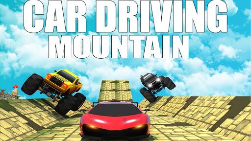 Mountain Car Driving Simulator: Extreme Car Stunts - Image screenshot of android app