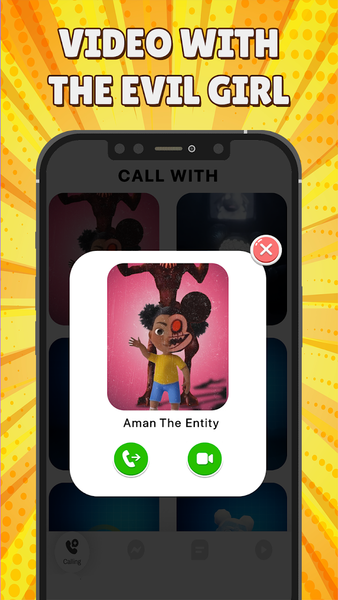 Aman Prank Call & Message - Gameplay image of android game