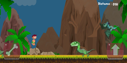 Caveman In Dino Island - Image screenshot of android app