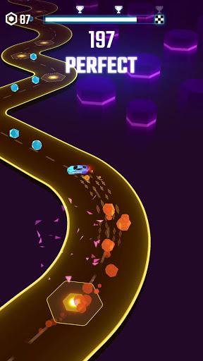 Beat n Furious: EDM Music Game - Gameplay image of android game