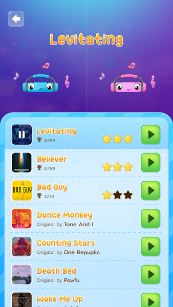 Duet Tiles: Dual Vocal Music - Gameplay image of android game