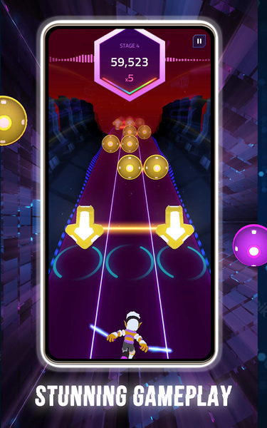 Beat Slash 3D - Gameplay image of android game
