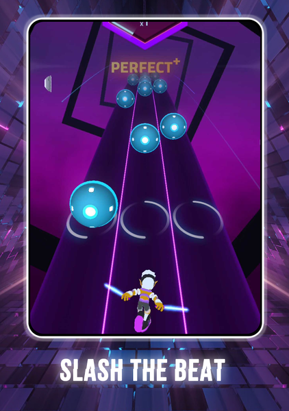 Beat Slash 3D - Gameplay image of android game