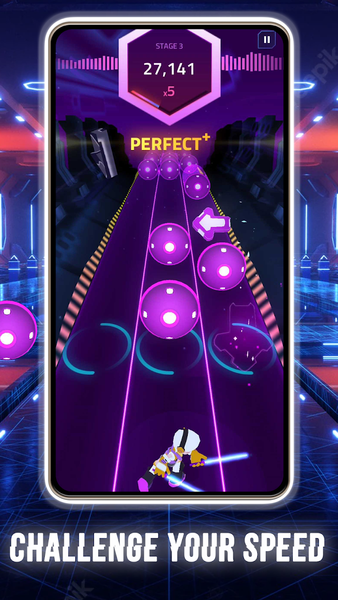 Beat Slash 3D - Gameplay image of android game