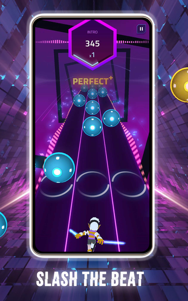 Beat Slash 3D - Gameplay image of android game