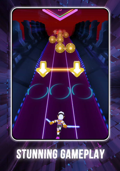 Beat Slash 3D - Gameplay image of android game