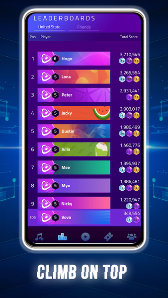 Beat Slash 3D - Gameplay image of android game