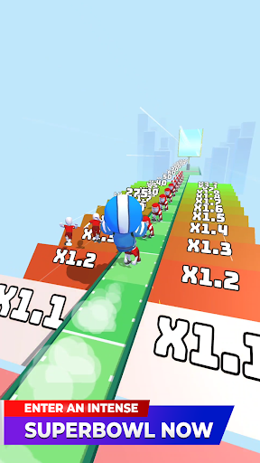 Super Bowl: Leveling Bowl Game - Gameplay image of android game
