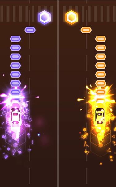 Dancing Cars: Rhythm Racing - Gameplay image of android game