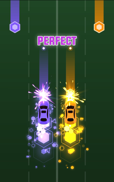 Dancing Cars: Rhythm Racing - Gameplay image of android game