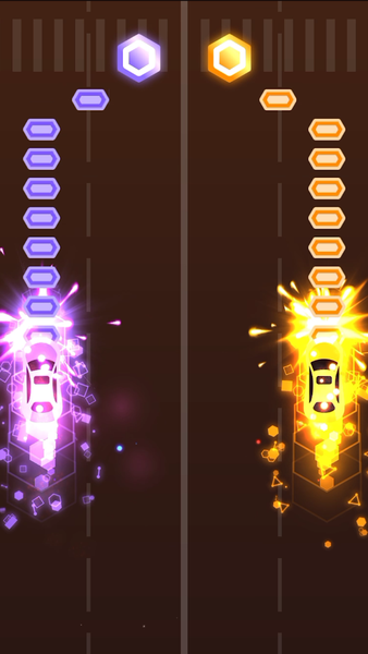Dancing Cars: Rhythm Racing - Gameplay image of android game