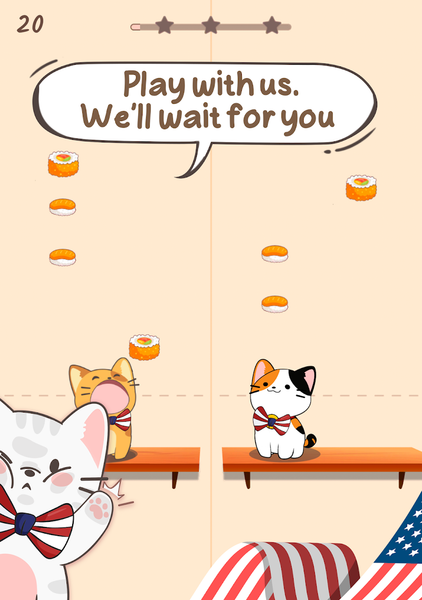 Duet Cats: Cute Cat Game - عکس بازی موبایلی اندروید