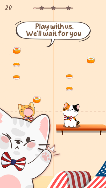 Duet Cats: Cute Cat Game - عکس بازی موبایلی اندروید
