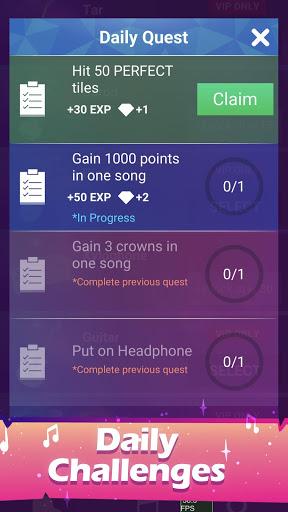 Magic Dream Tiles - Gameplay image of android game