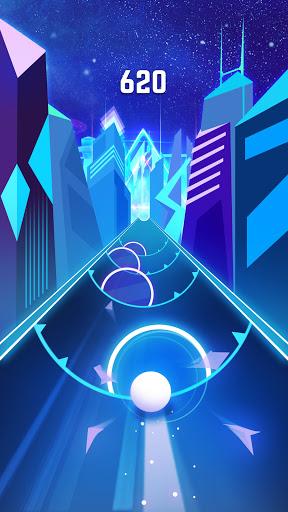 Beat Roller - Music Ball Race - Gameplay image of android game