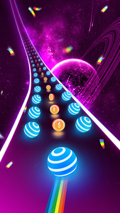 Dancing Road: Color Ball Run! - Gameplay image of android game