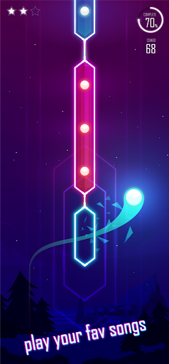 Magic Dot - Dancing Line - عکس بازی موبایلی اندروید