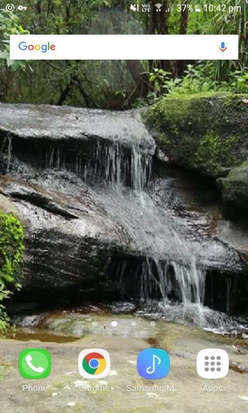 Forest Rock Water LWP - Image screenshot of android app