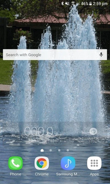 Fountains Live Wallpaper - Image screenshot of android app