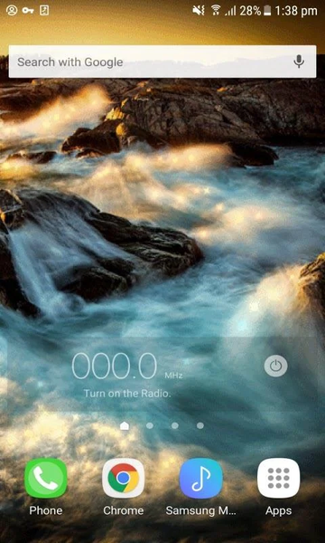 Magical Waves Live Wallpaper - Image screenshot of android app