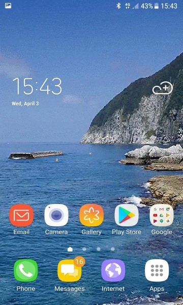 Nature Ocean Live Wallpaper - Image screenshot of android app