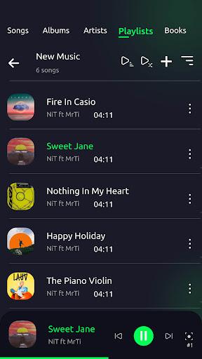 Music player - Image screenshot of android app