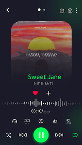 Music player - Image screenshot of android app