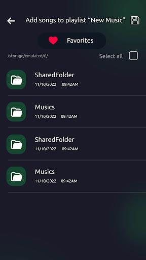 Music player - Image screenshot of android app