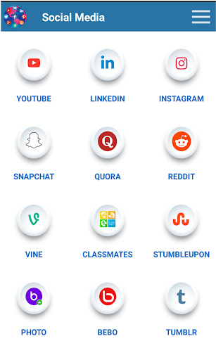 Social Media Connection - Image screenshot of android app
