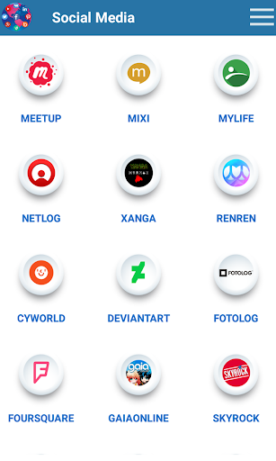 Social Media Connection - عکس برنامه موبایلی اندروید