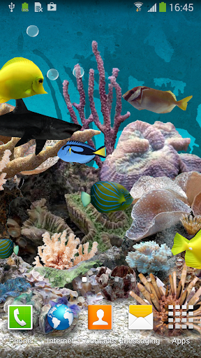 3D Aquarium Live Wallpaper - Image screenshot of android app