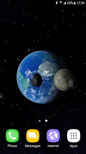 3D Earth Live Wallpaper - عکس برنامه موبایلی اندروید