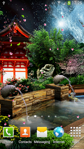 Eastern Garden Live Wallpaper - Image screenshot of android app